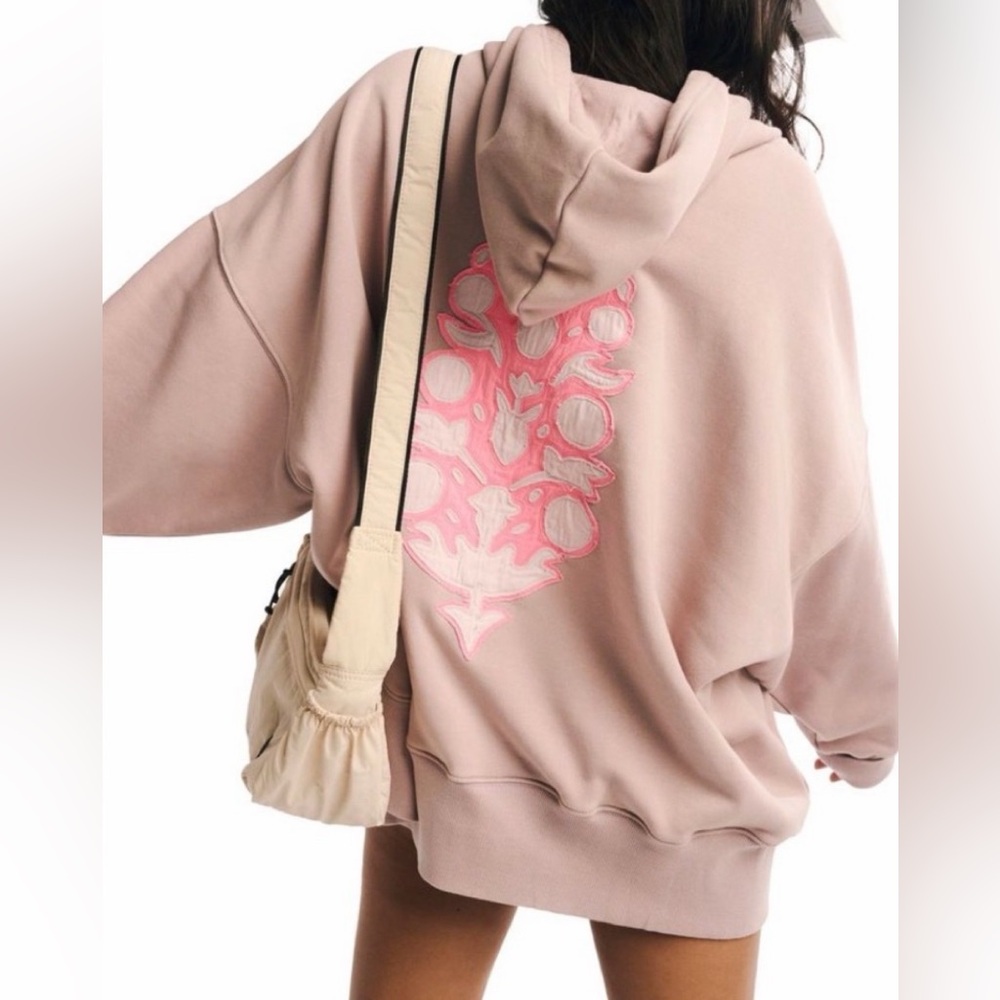 Free People Movement Sprint To The Finish Logo Hoodie